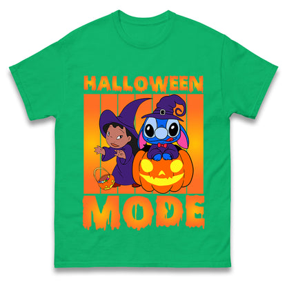 Lilo And Stitch Halloween Mode t shirts