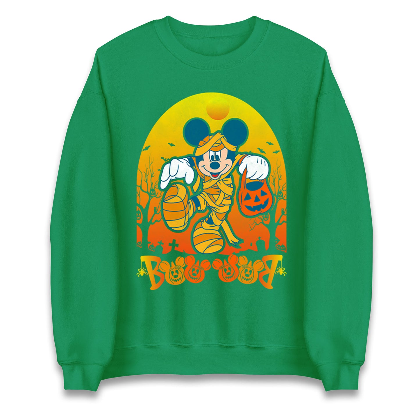 Mickey Mouse Halloween Boo Sweatshirt
