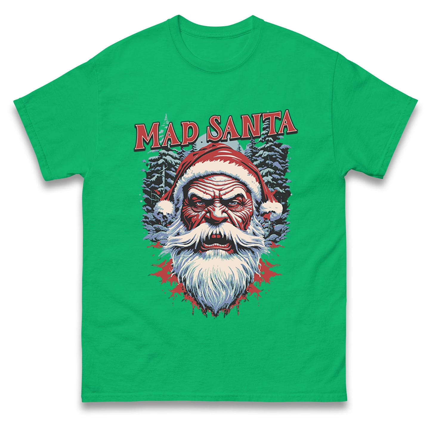 Mad Santa T Shirt
