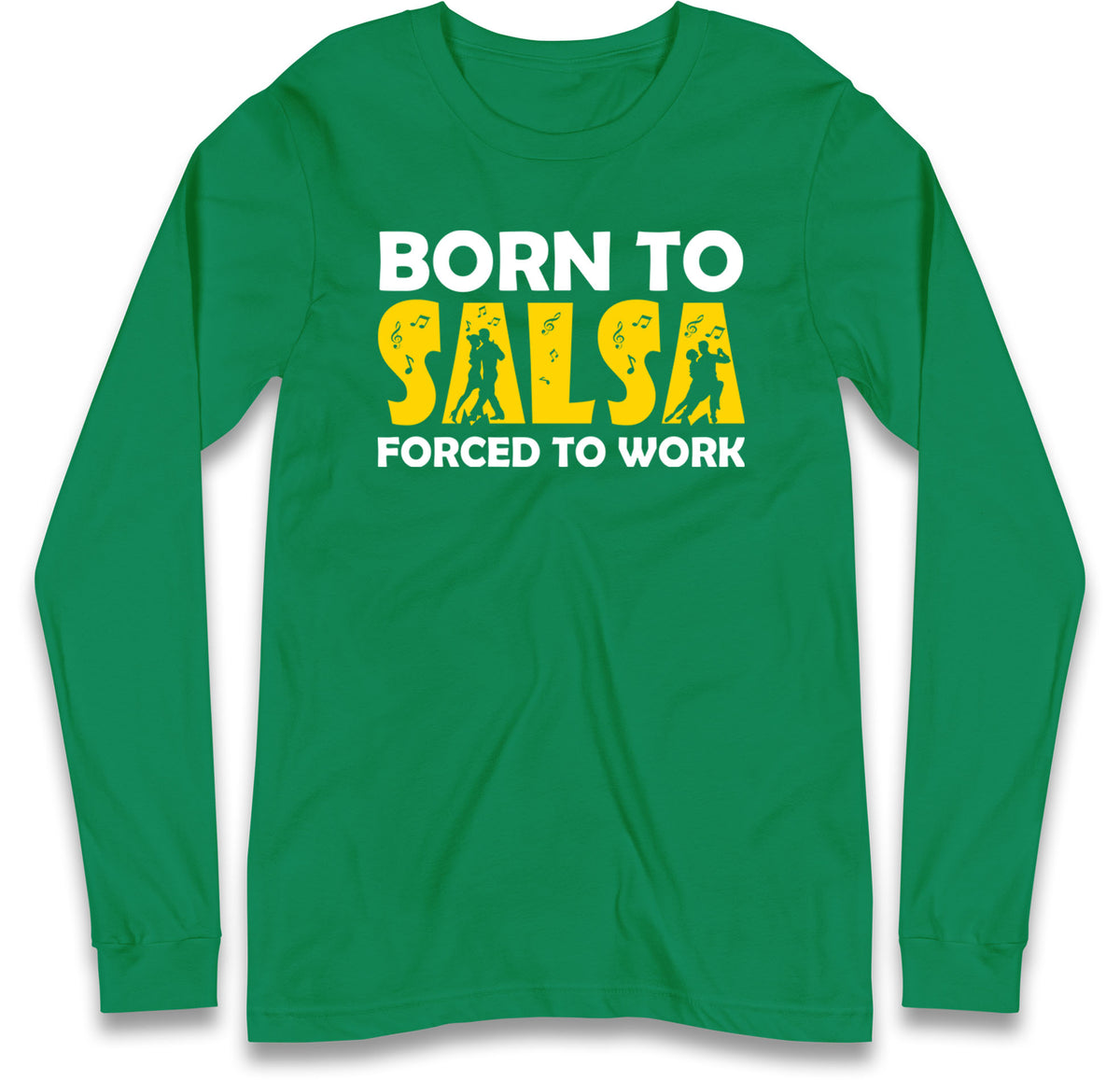 salsa dancing long sleeve t shirt