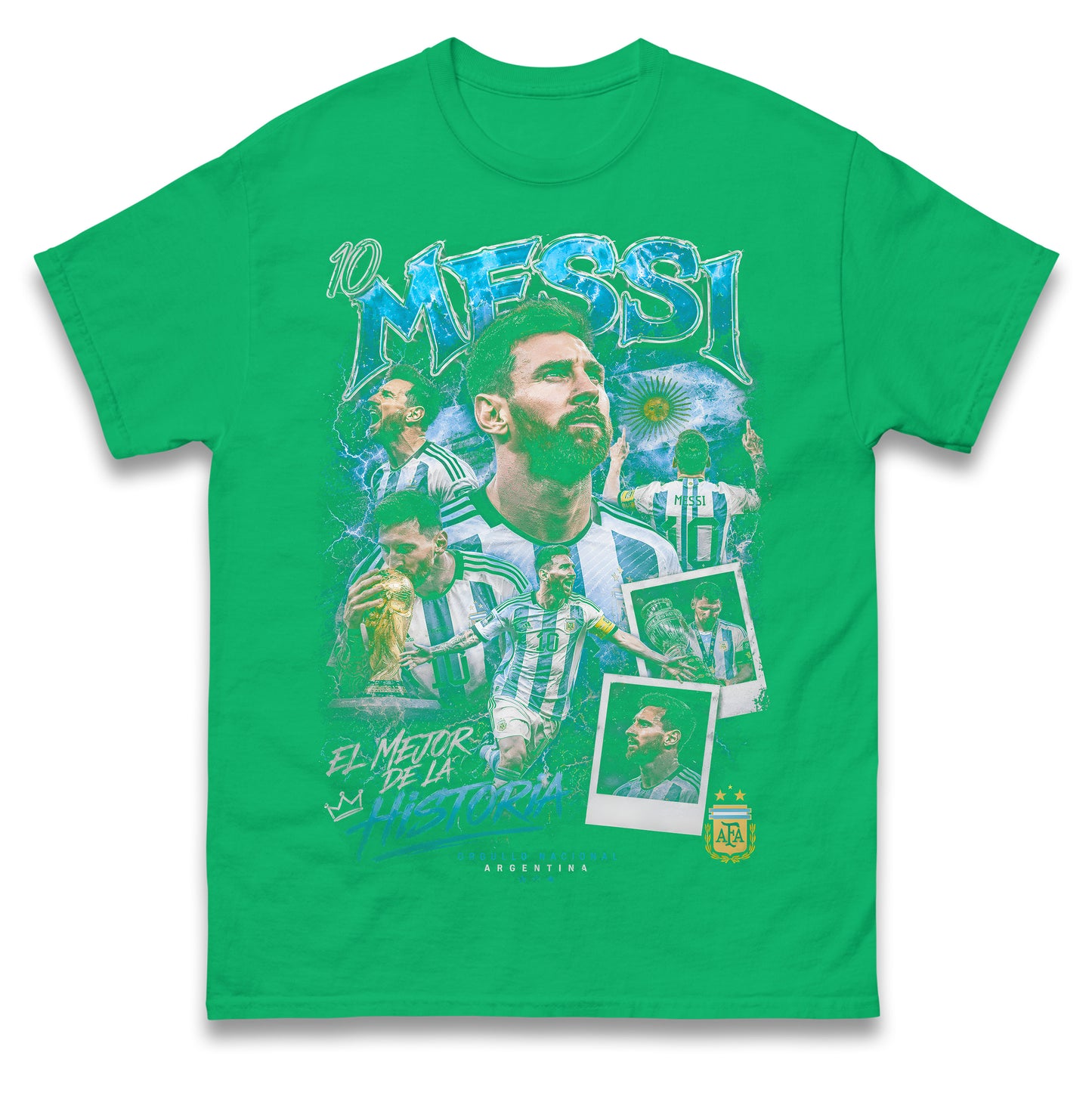 10 Messi Argentina T Shirt