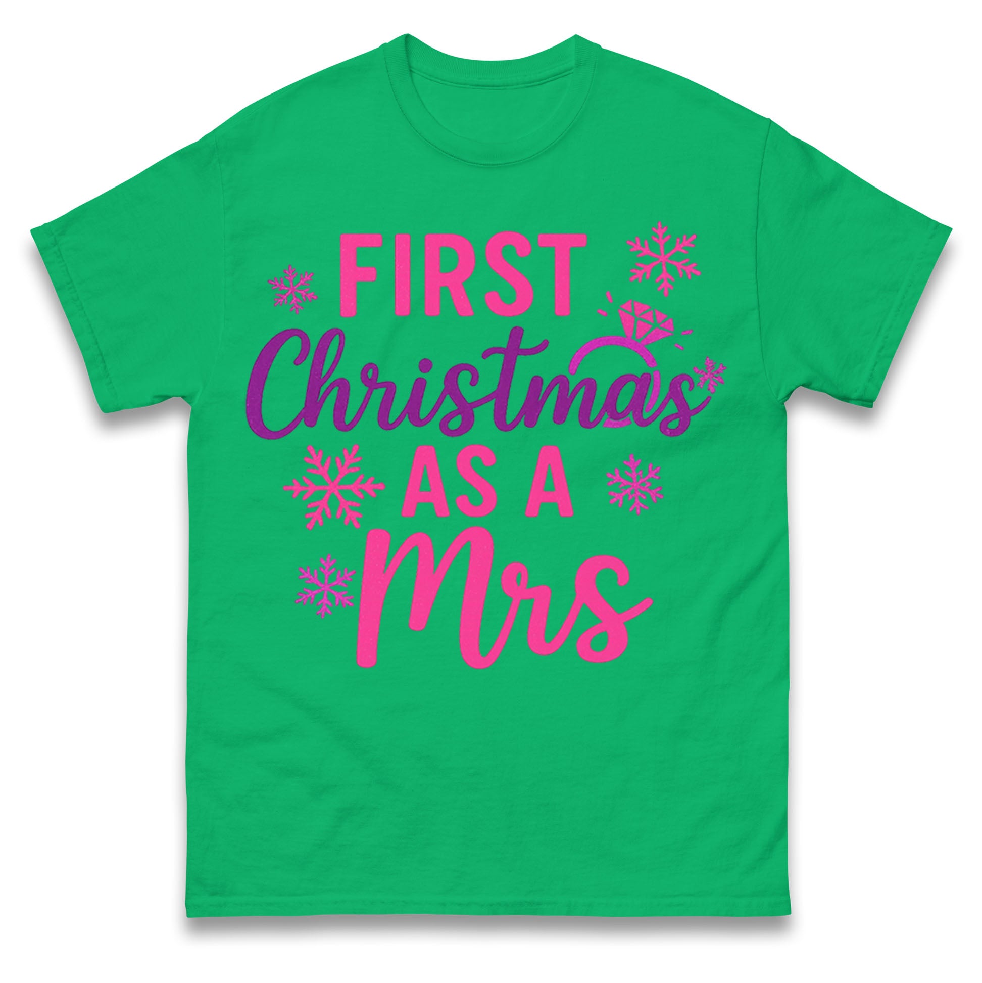 First Christmas As A Mrs T Shirt
