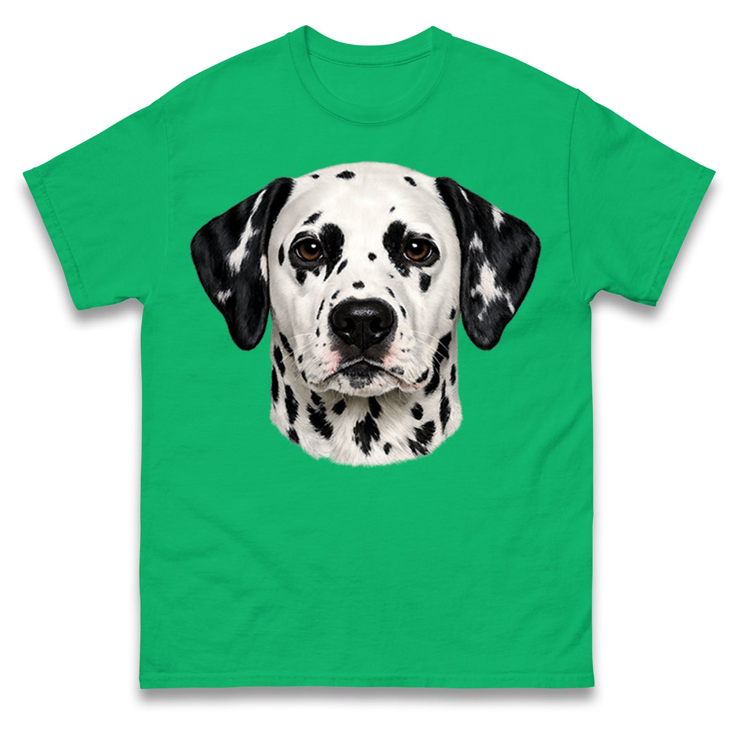 Dalmatian Dog Face T Shirt