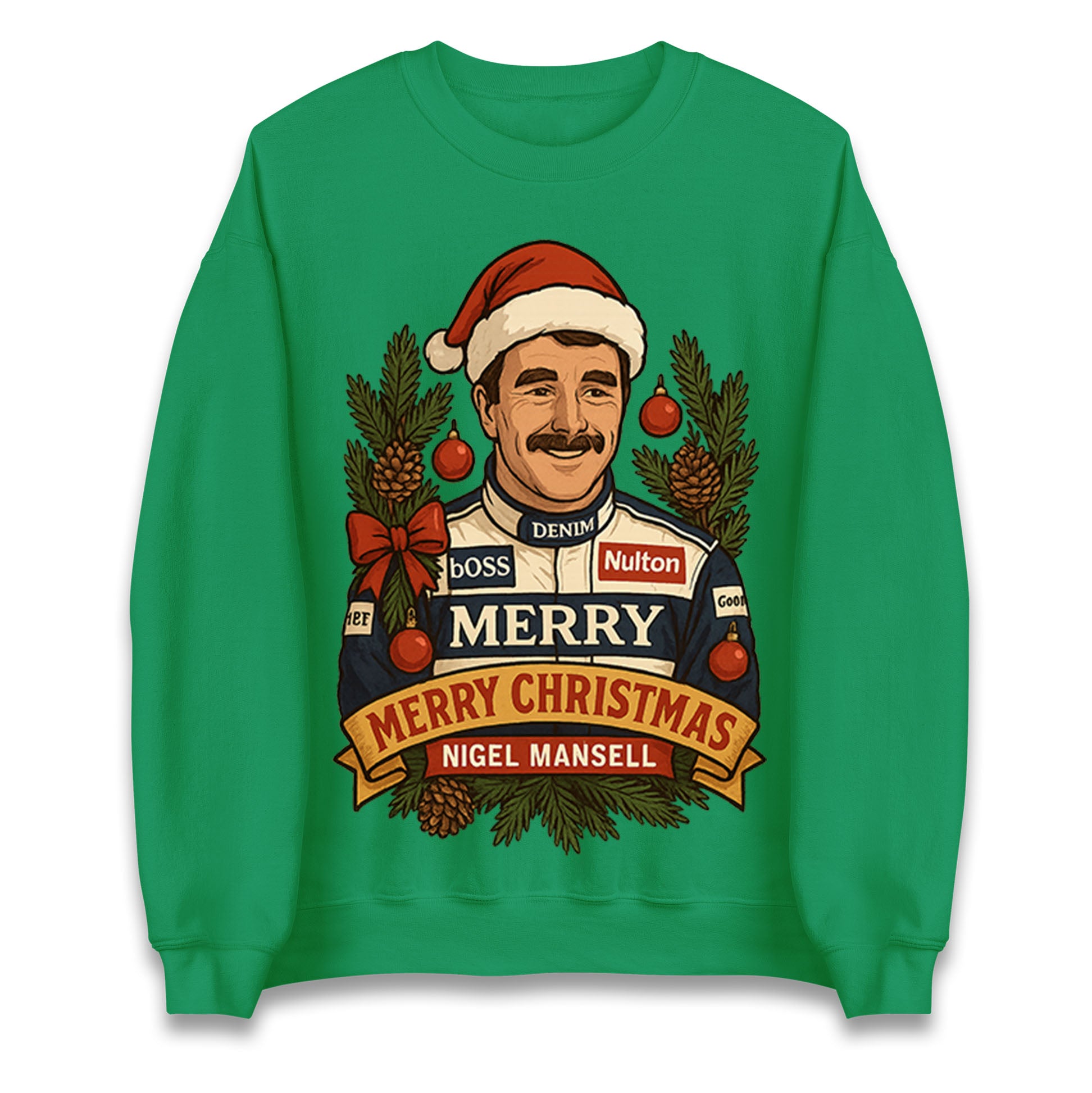 Nigel Mansell Christmas Jumper