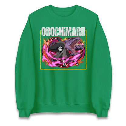 orochimaru and manda sweatshirt