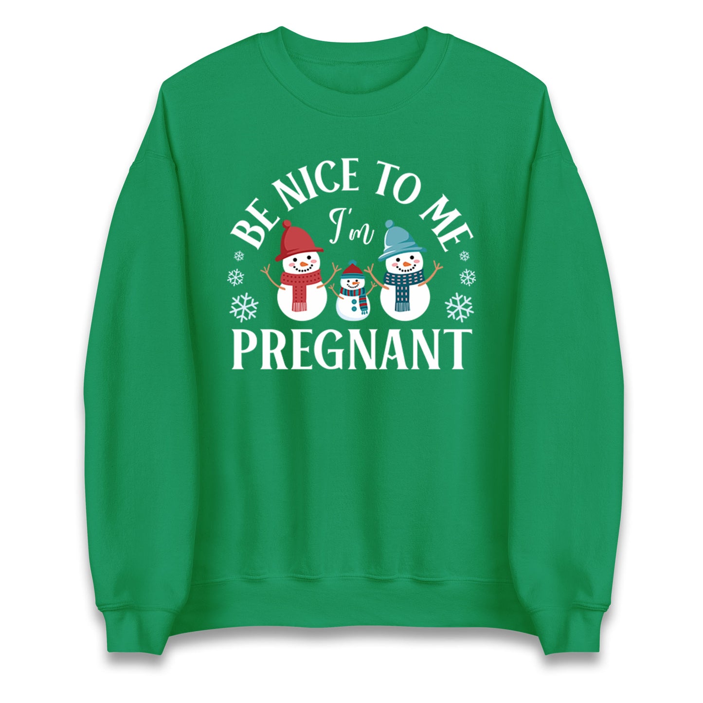 Pregnant At Christmas Jumper