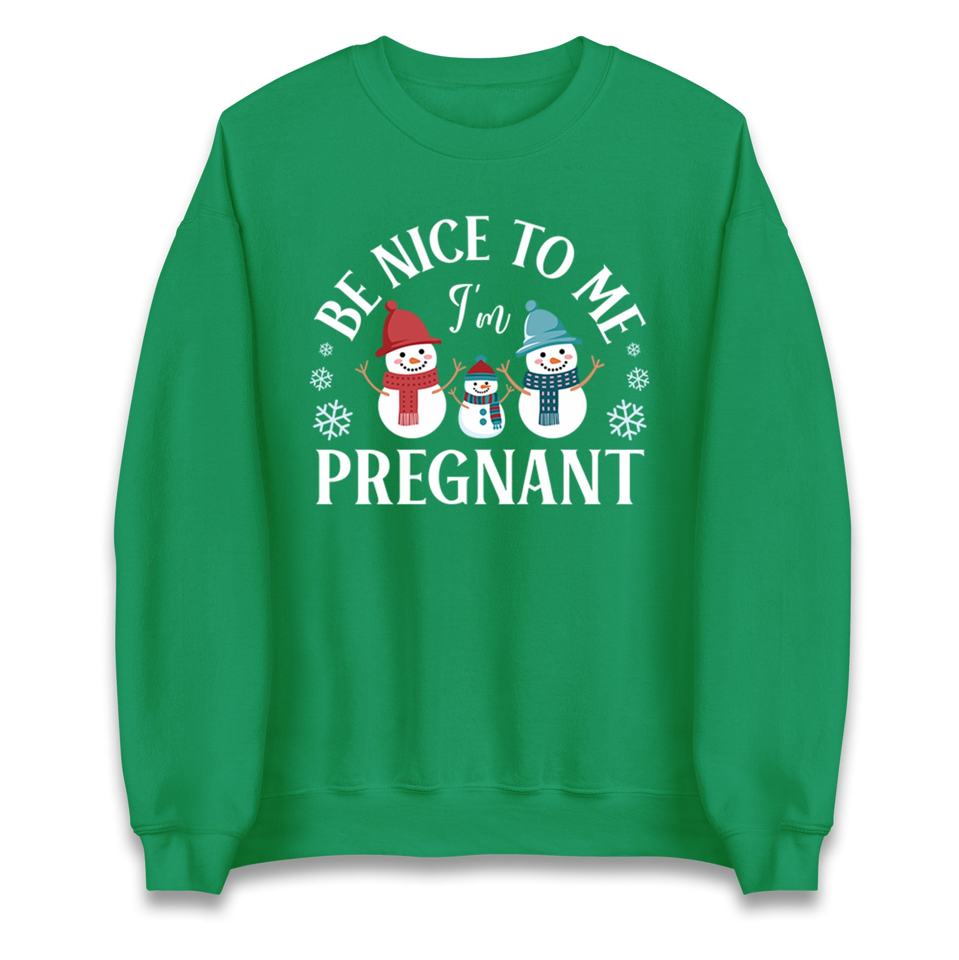 Pregnant At Christmas Jumper