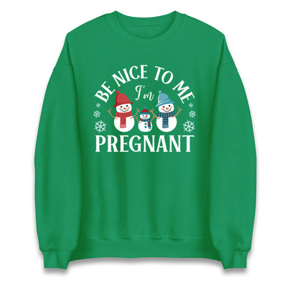 Pregnant At Christmas Jumper