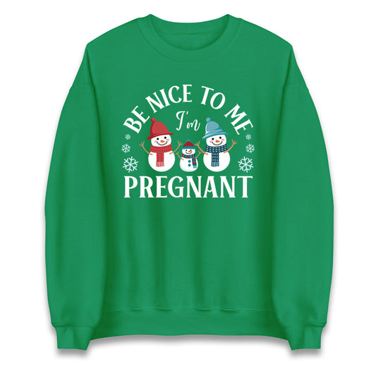 Pregnant At Christmas Jumper
