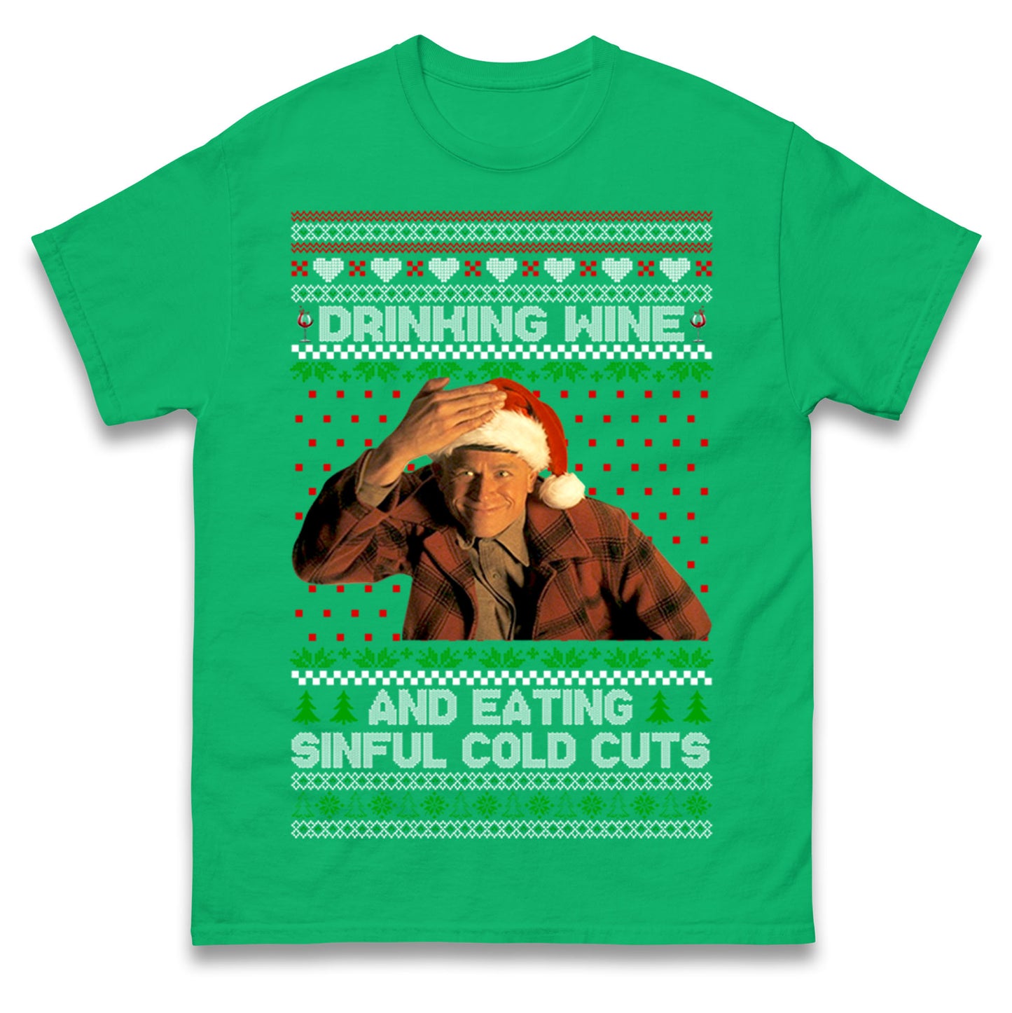 Ed Gein Wine Christmas T Shirt