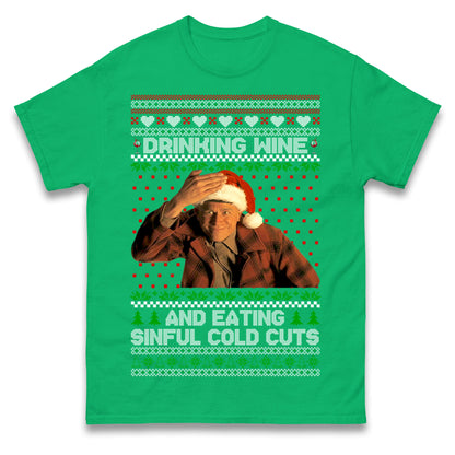 Ed Gein Wine Christmas T Shirt