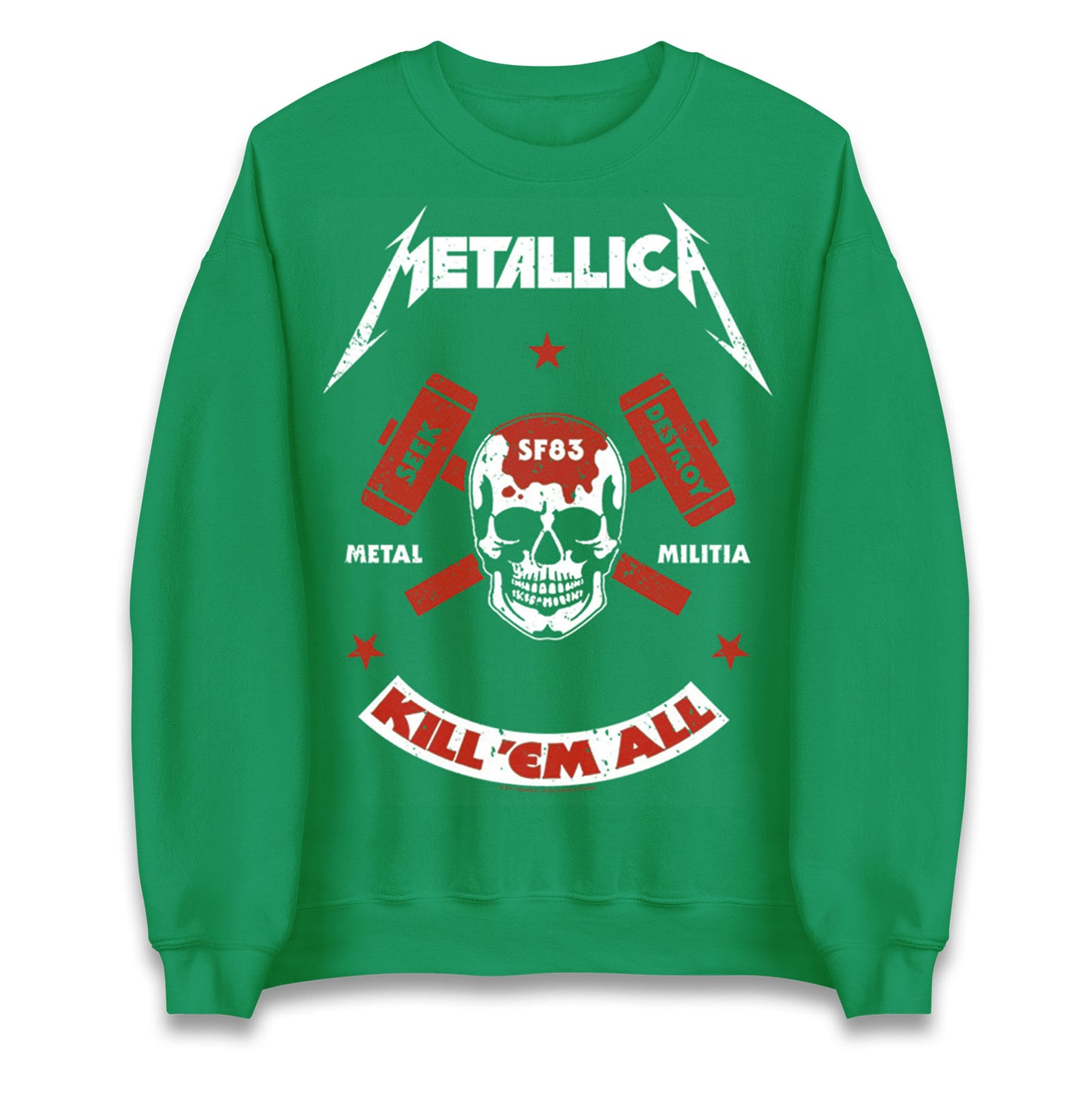 Metallica Seek Destroy Jumper