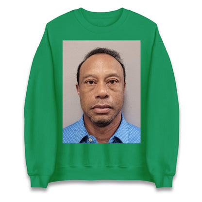 Tiger Woods Mugshot Jumper