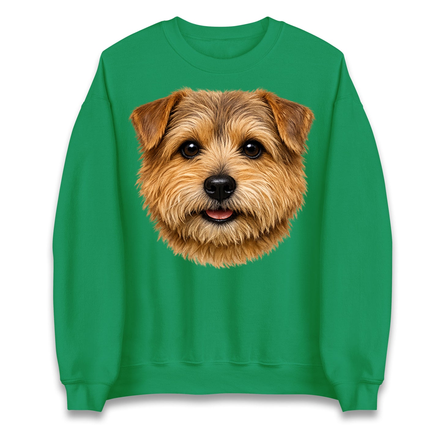 Norfolk Terrier Dog Face Jumper