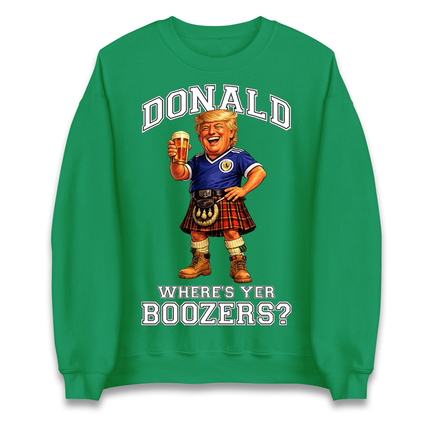 Donald Trump Scotland World Cup Jumper