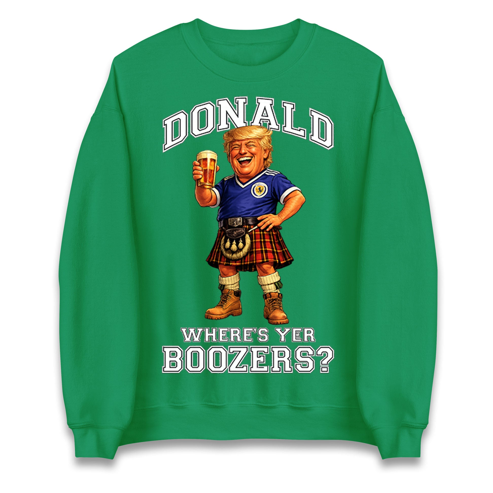 Donald Trump Scotland World Cup Jumper