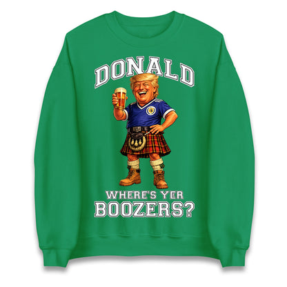Donald Trump Scotland World Cup Jumper