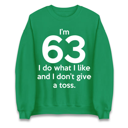 63rd Birthday Jumper 