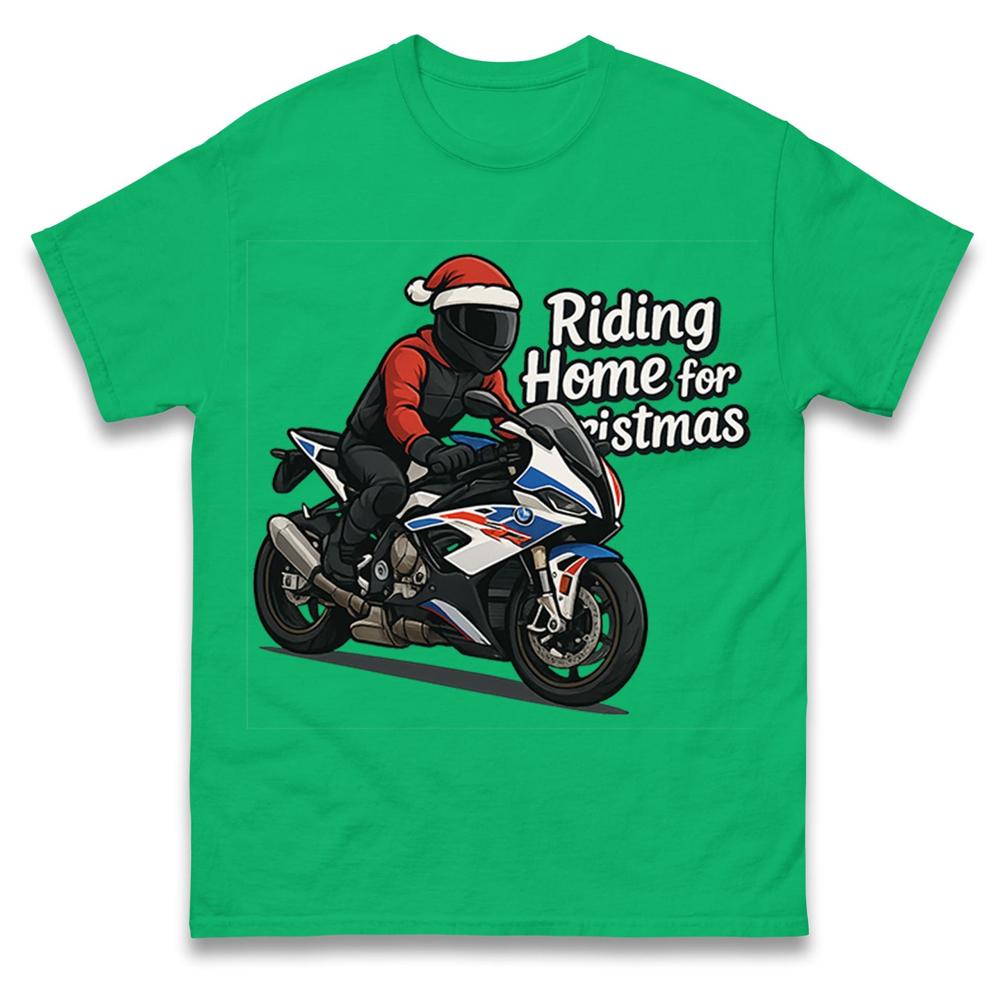 BMW S1000RR Christmas T Shirt