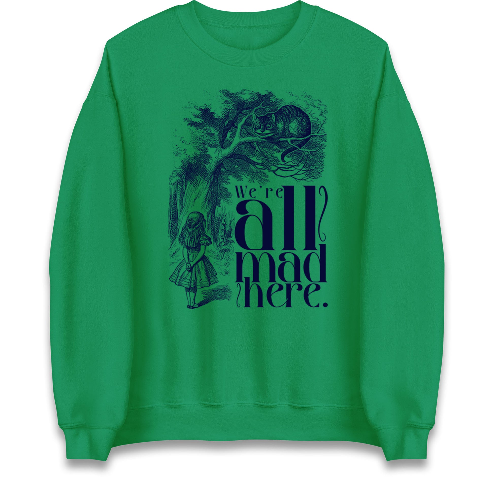 Alice And Cheshire Cat Jumper