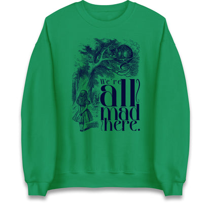 Alice And Cheshire Cat Jumper