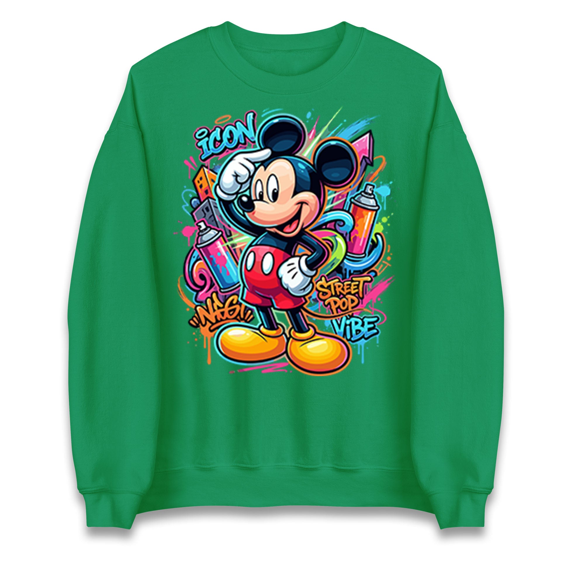 Graffiti Mickey Jumper
