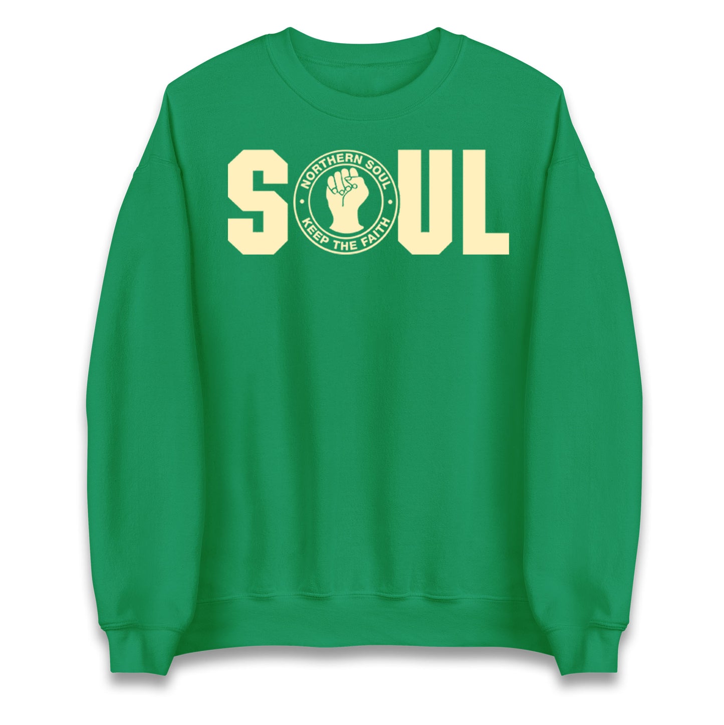 Northern Soul Keep The Faith Logo Jumper