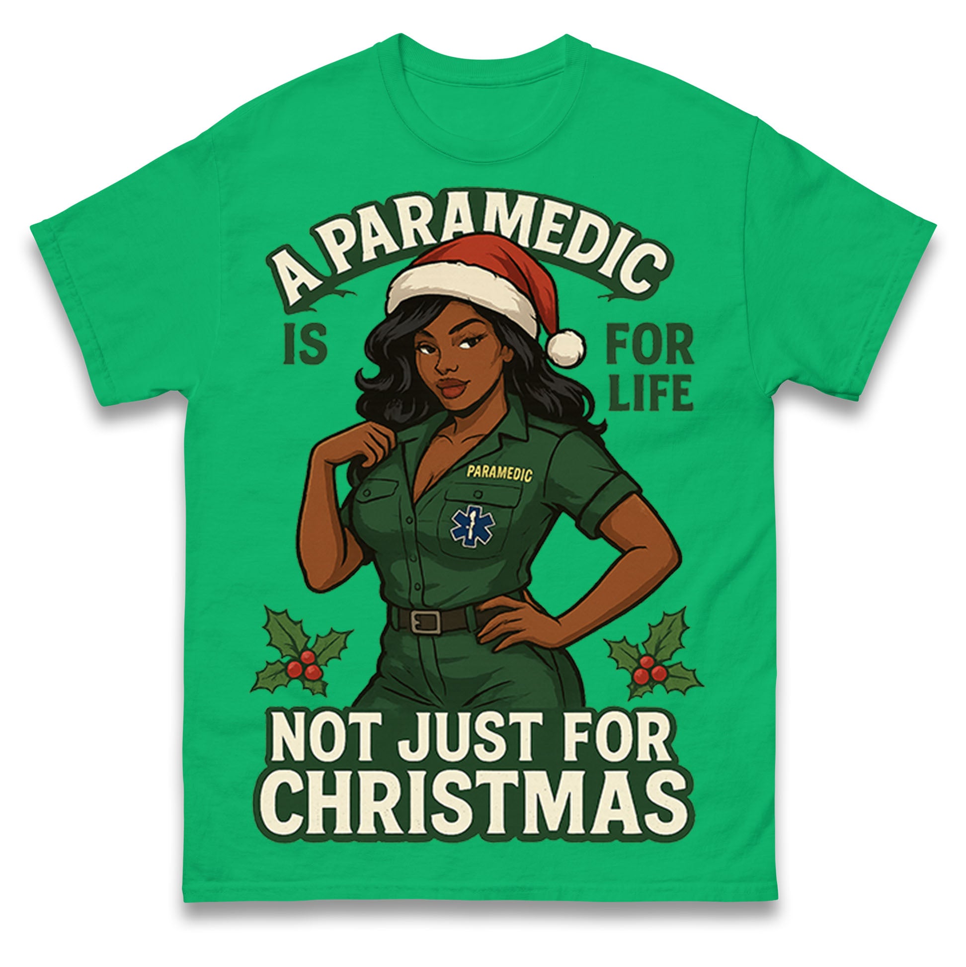 Paramedic Christmas T Shirt