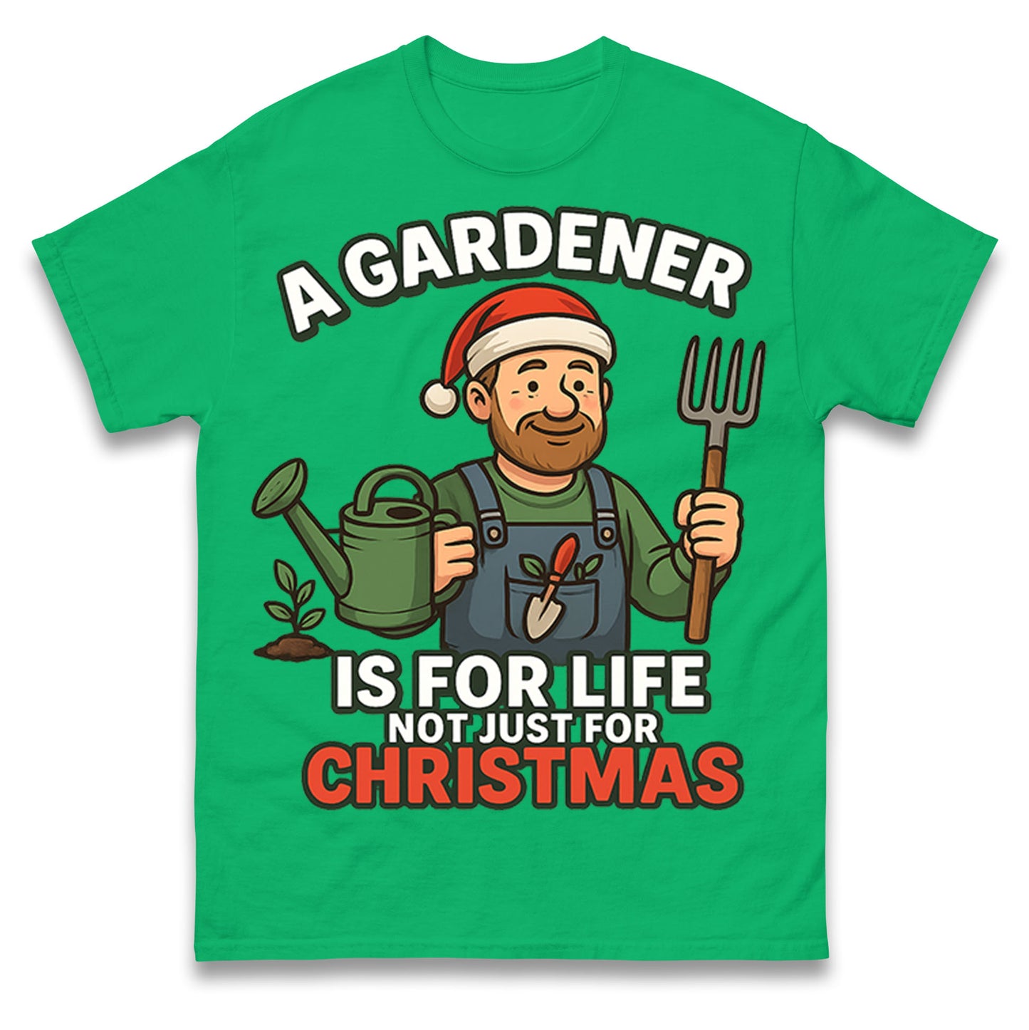 Gardener Christmas T Shirt