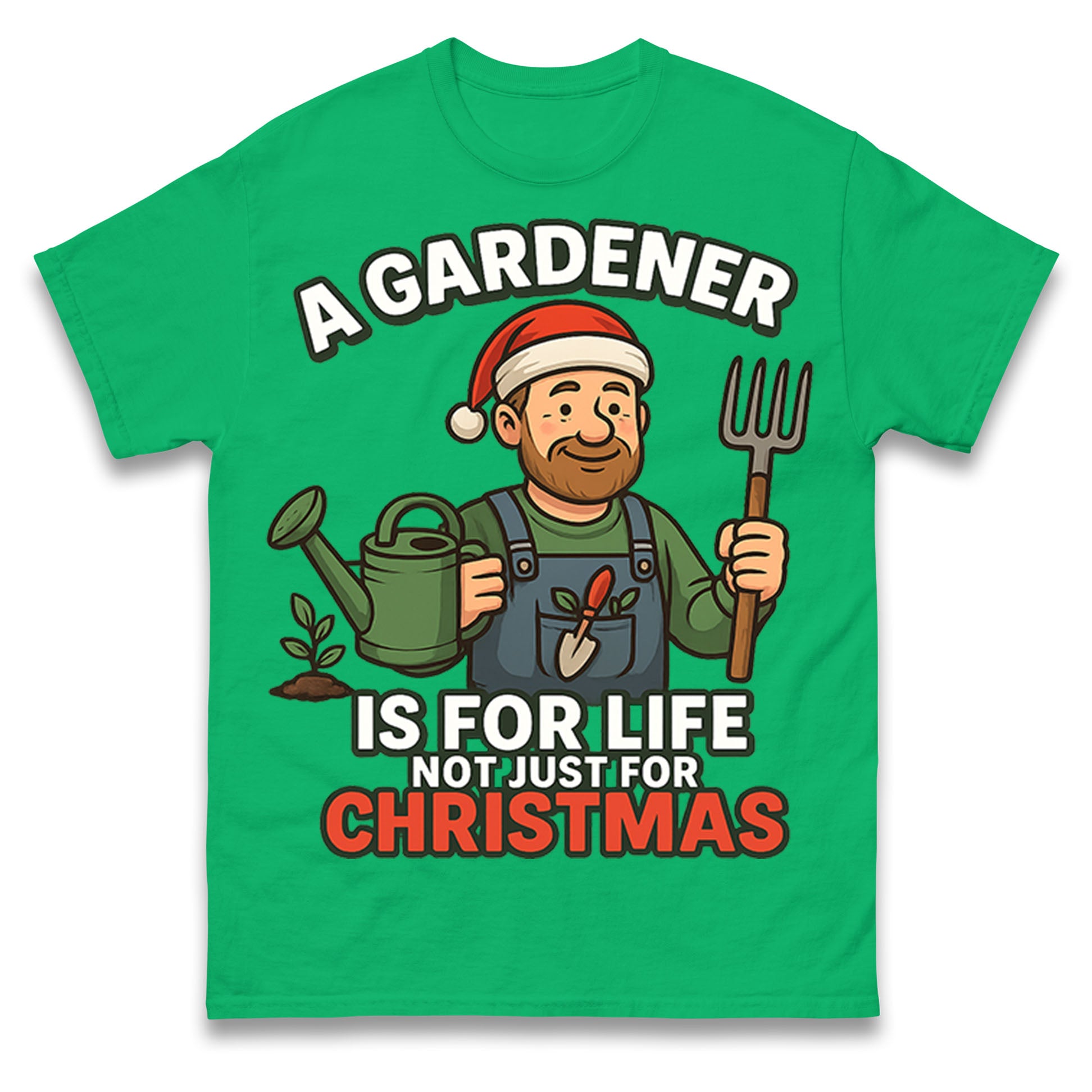 Gardener Christmas T Shirt
