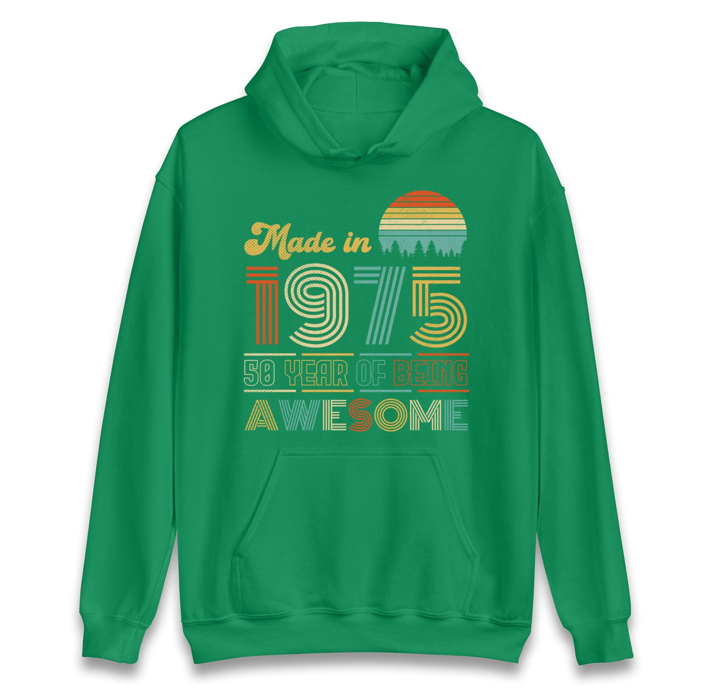 Vintage 50th Birthday Hoodie