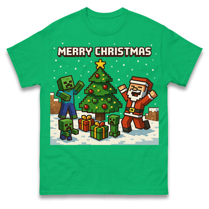 Minecraft Christmas T Shirt