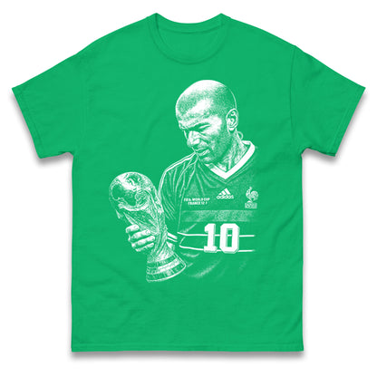 Zidane France Footballer T Shirt