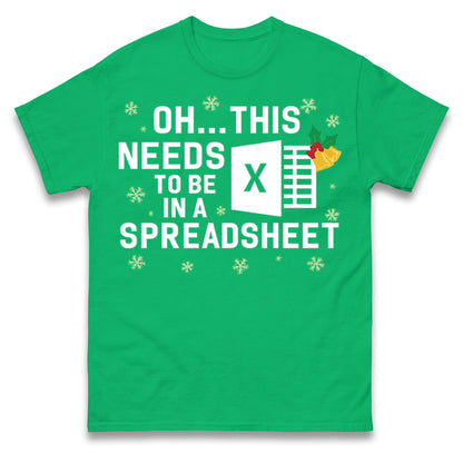 Excel Christmas T Shirt