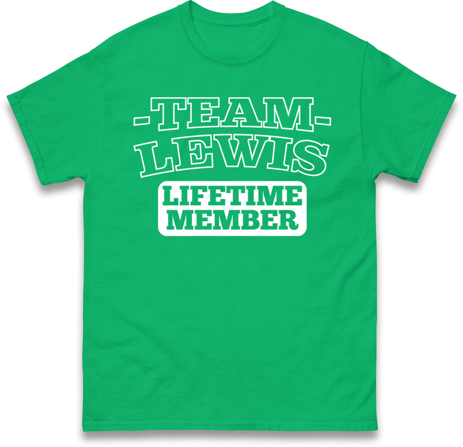 Team Lewis Lifetime Member T Shirt