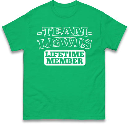 Team Lewis Lifetime Member T Shirt