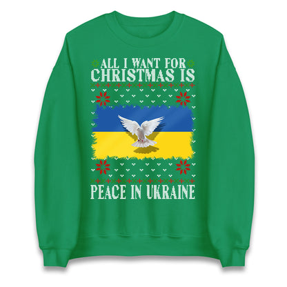 peace in ukraine sweatshirt