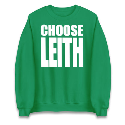 Hibs FC Choose Leith Football Jumper