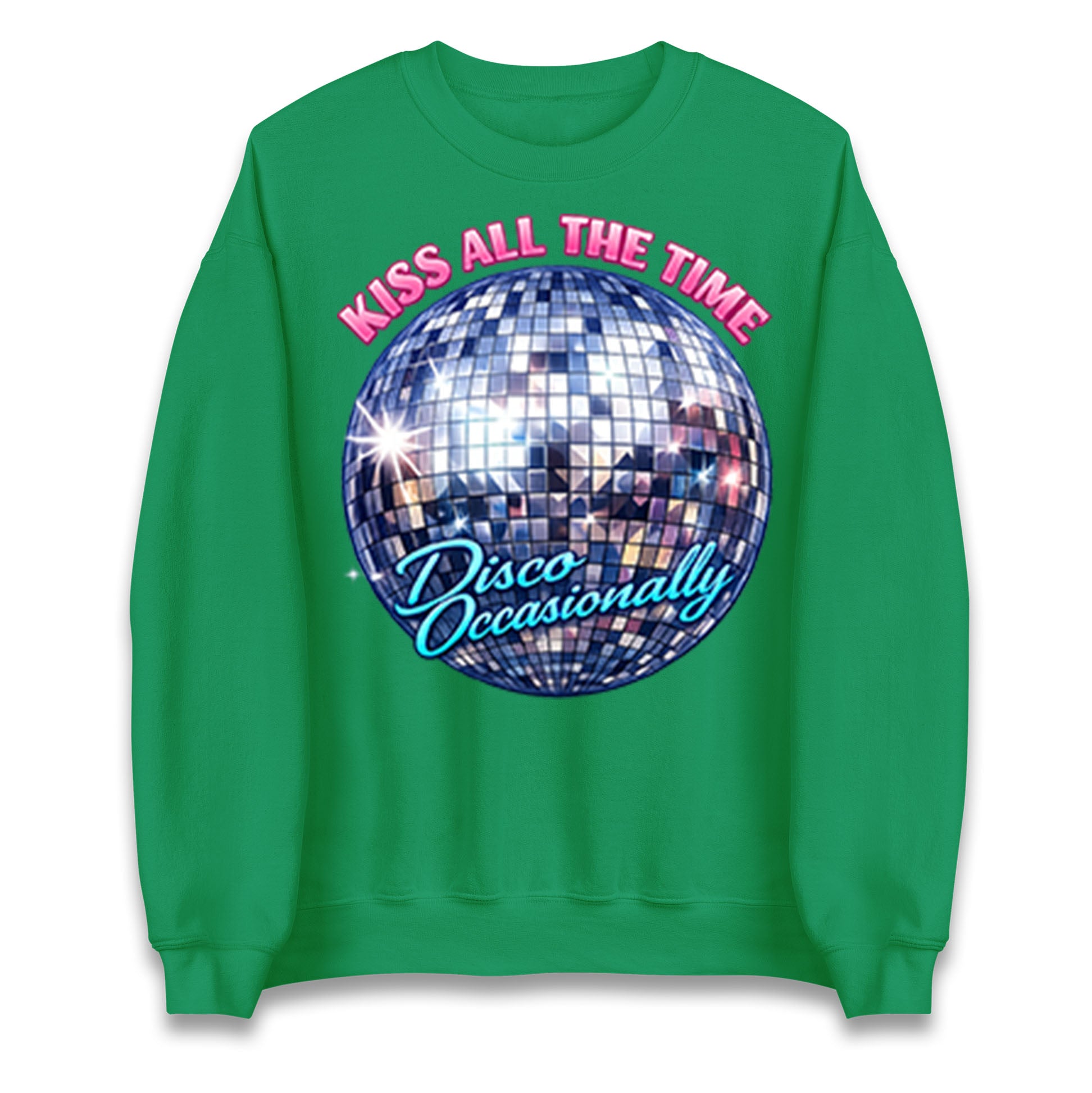 Kiss All The Time Disco Occasionally Jumper
