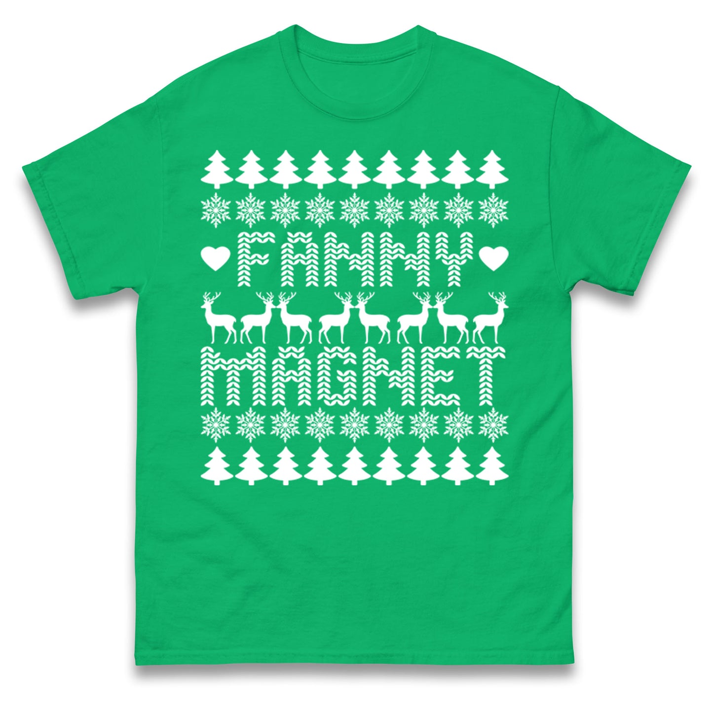 Fanny Magnet Christmas T Shirt