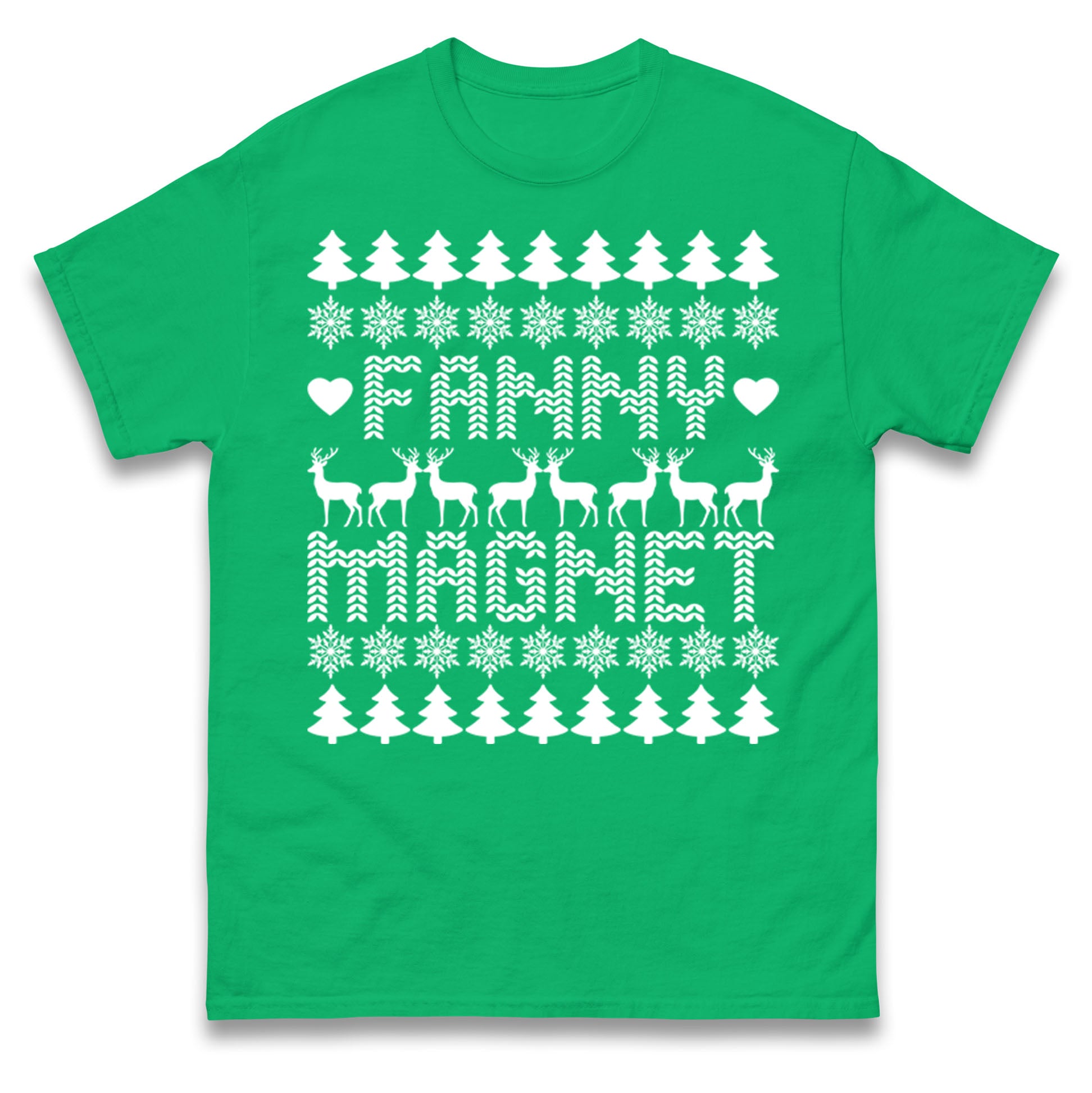 Fanny Magnet Christmas T Shirt