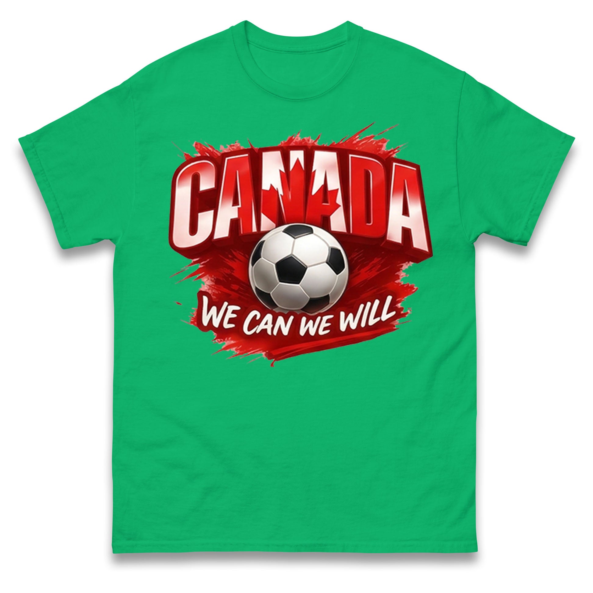 Canada Retro World Cup T Shirt