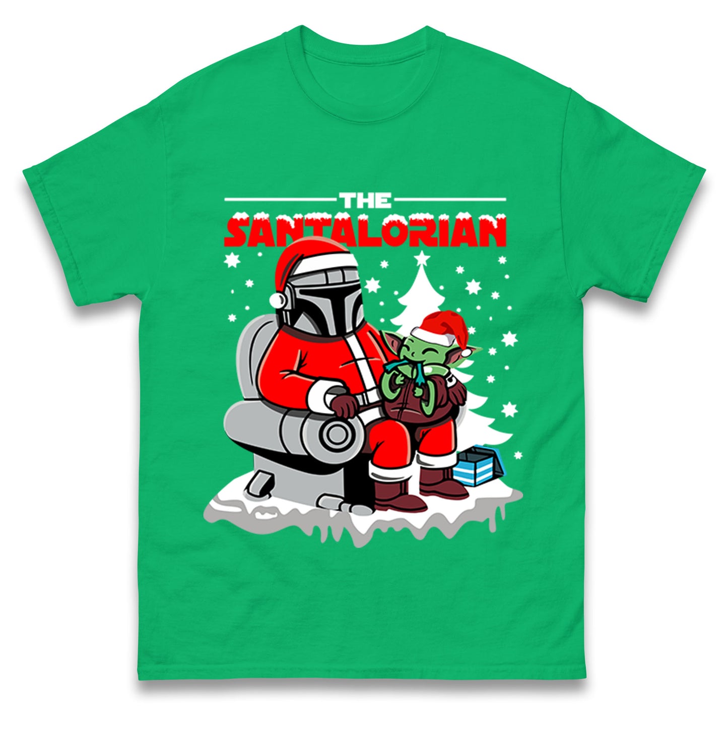 Mandalorian Christmas T Shirt