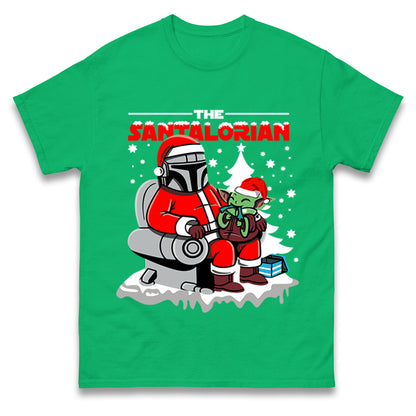 Mandalorian Christmas T Shirt