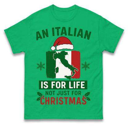 Italian Christmas T Shirt
