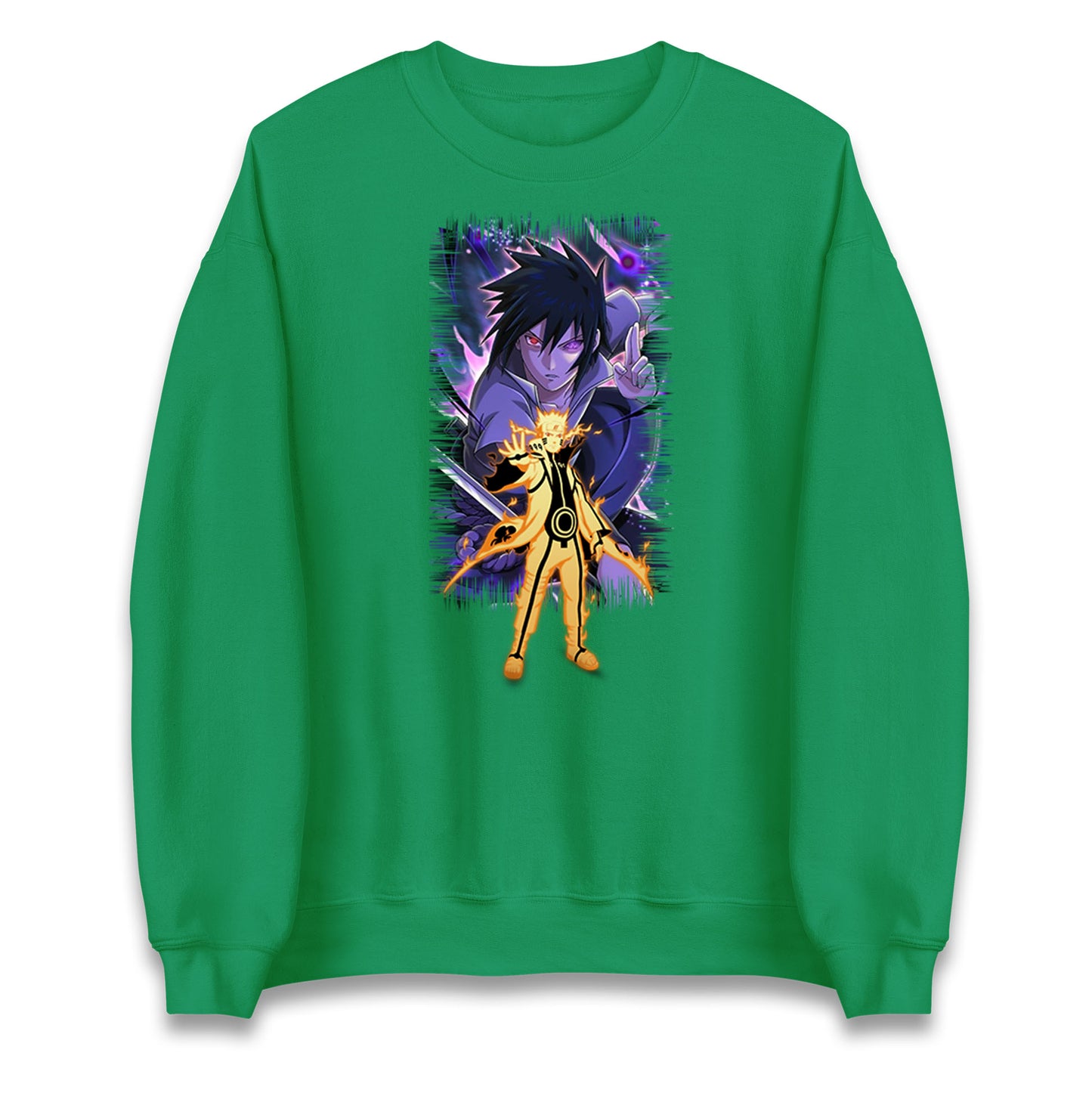 sasuke uchiha and naruto uzumaki sweatshirt