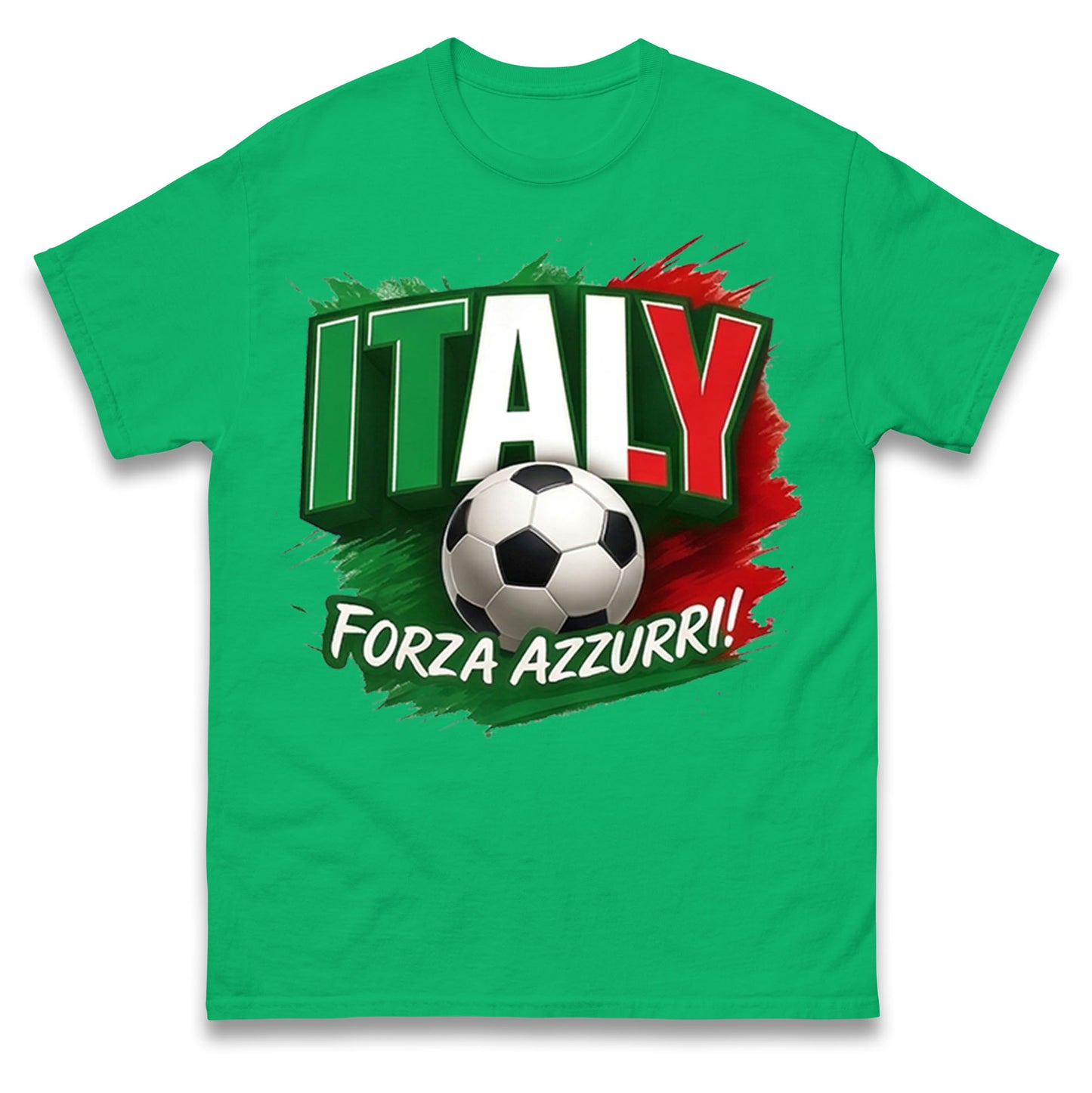 Italy Forza Azzurri T Shirt