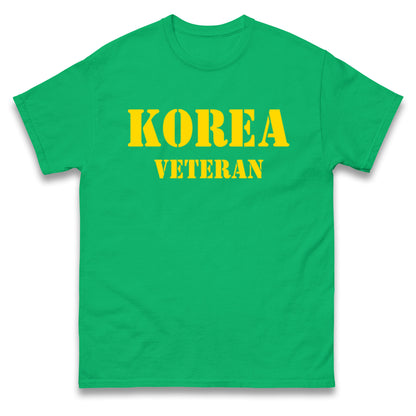 Korea Veteran T Shirt