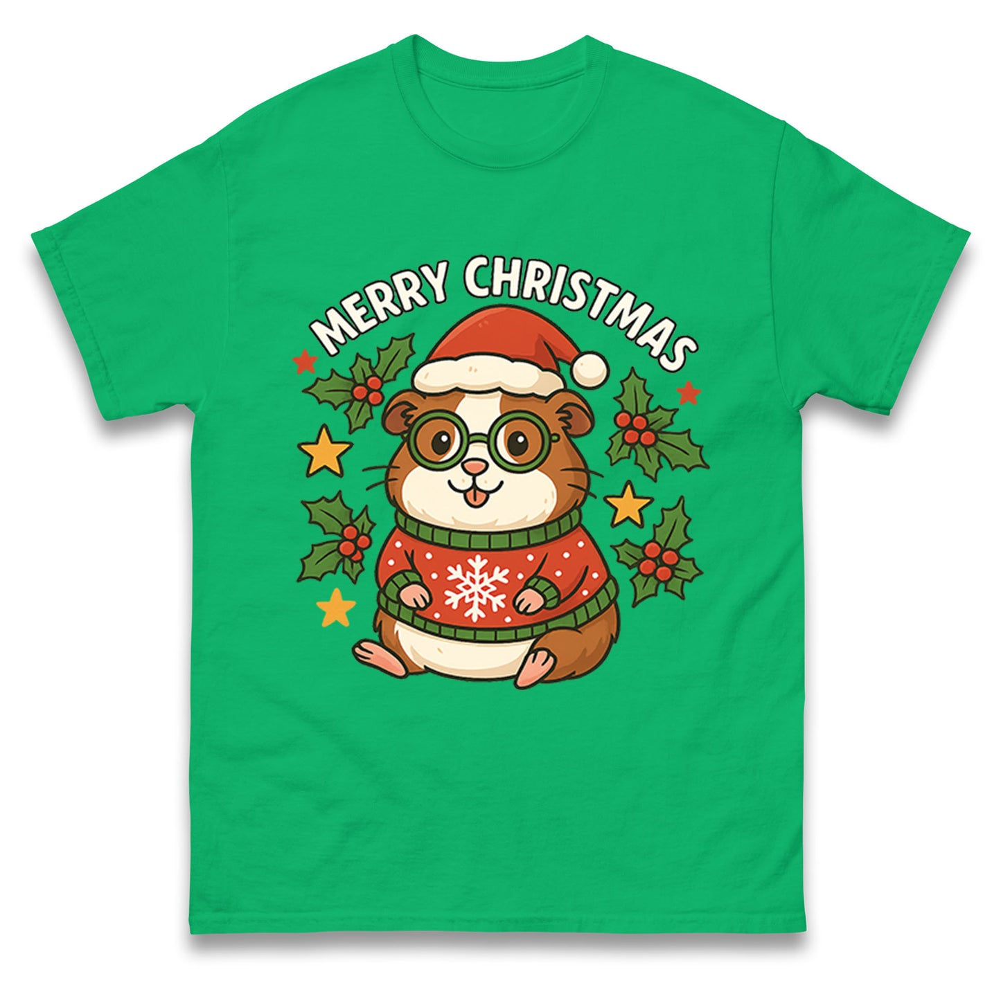 Guinea Pig Christmas T Shirt