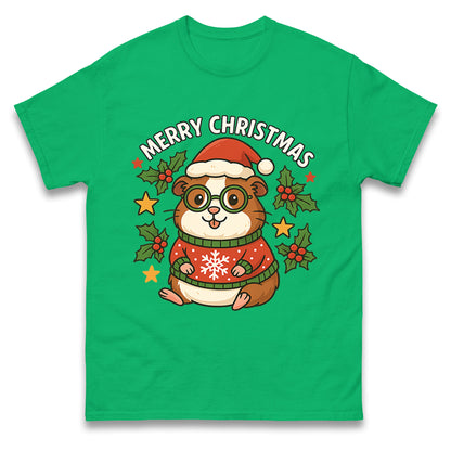 Guinea Pig Christmas T Shirt